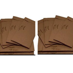 20 Sealed Air 63110 Jiffy Padded Mailer #00 Brown 5" x 10" Envelopes No Adhesive